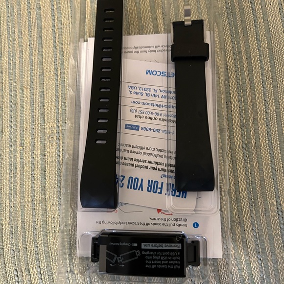 LETSCOM FITNESS TRACKER COLOR (BLACK ) - Picture 7 of 7